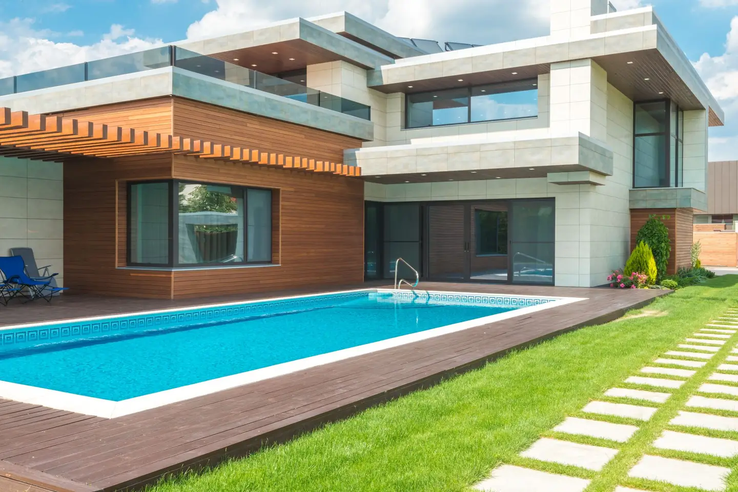 Swimming pool built in Narrawa, NSW